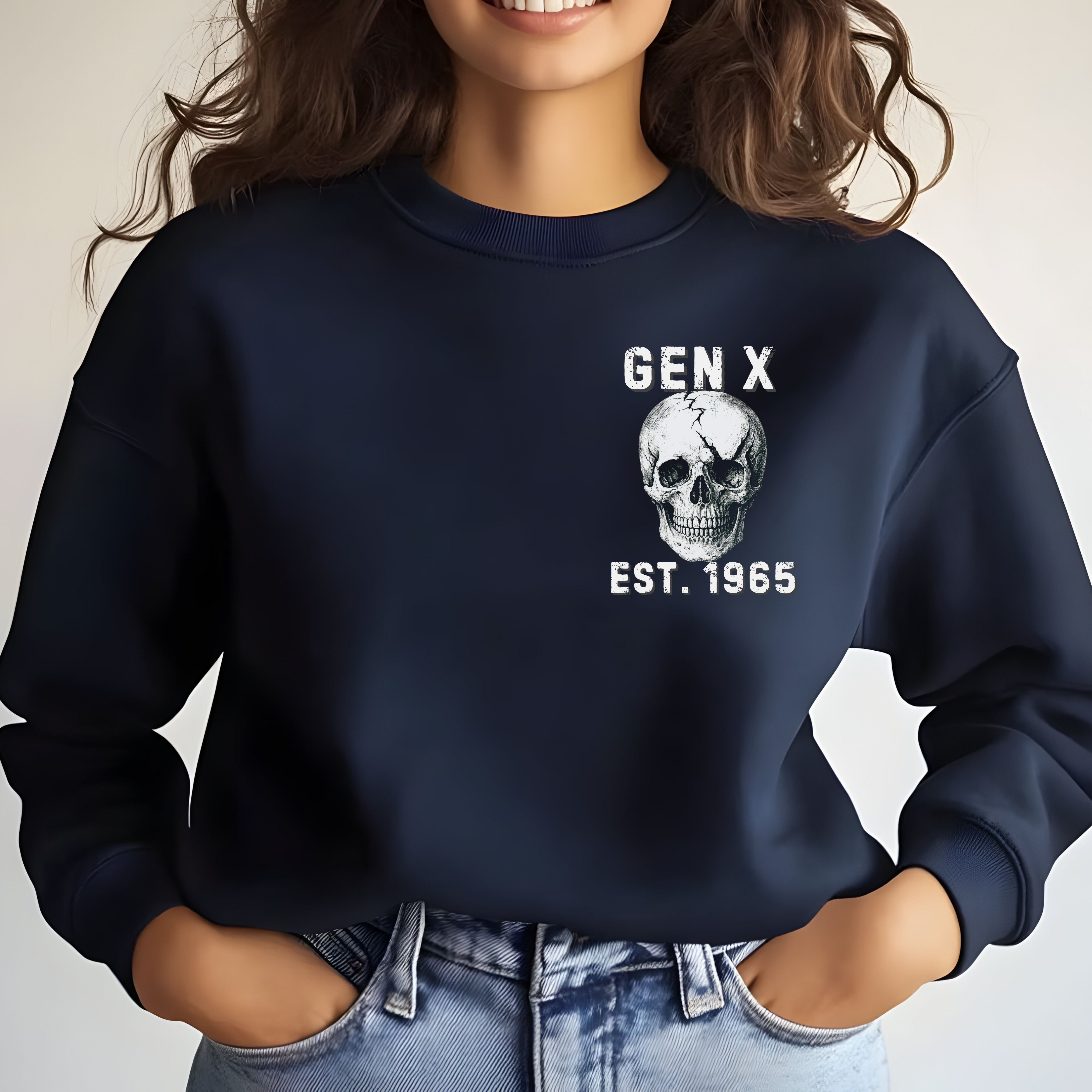Gen X Custom Year Sweatshirt : My scars tell a story